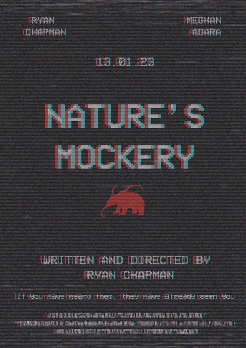 The poster for Nature’s Mockery
